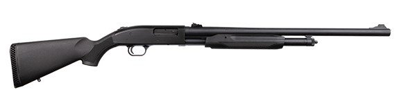 MOSSBERG 500 SLUGSTER 12GA 24IN RIFLED BARREL RS 5RD BLACK SYNTHETIC 56424
