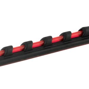 Truglo TG104R Glo-Dot Pro Shotgun w/Vent Rib Red Fiber Optic Black