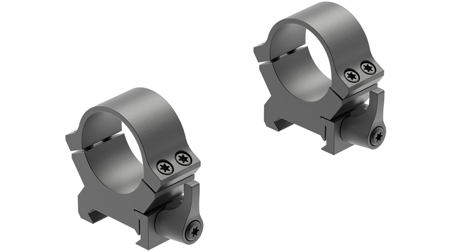 Leupold 174068 QRW2 Cross-Slot Matte Black 1" Medium