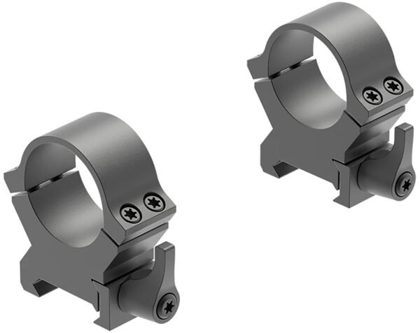 Leupold 174071 QRW2 Cross-Slot  Matte Black 1" High