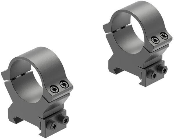 Leupold 174082 PRW2 Cross-Slot  Matte Black 1" High