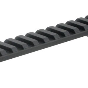 Talley POO252705 Picatinny Rail  Black Anodized Aluminum Weatherby Mark V Magnum Action 0 MOA