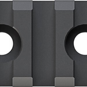Magpul MAG580BLK M-LOK Aluminum Rail 3 Slots  Black