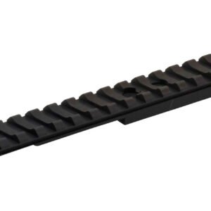XS Sights RU5000RN GunSite Scout Rifle Scope Mount with Integrated Ghost Ring  Black Anodized 0 MOA