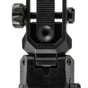 Kriss USA DARSBL00 Defiance Rear Flip-Up Black AR-15 Low Profile Steel
