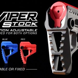 Strike VIPERPITFDE Pit Viper Stock Flat Dark Earth Aluminum AR Platforms