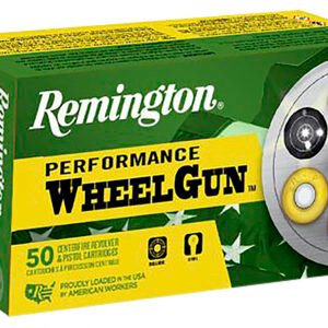 Remington Ammunition 22223 Performance WheelGun  357Mag 158gr Lead Semi Wadcutter 50 Per Box/10 Case