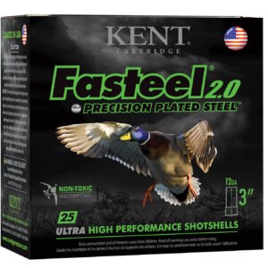 Kent Cartridge K123FS363 Fasteel 2.0 12 Gauge 3" 1 1/4 oz 3 Shot 25 Per Box/ 10 Case