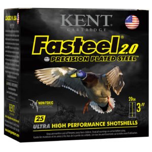 Kent Cartridge K203FS242 Fasteel 2.0 20 Gauge 3" 7/8 oz 2 Shot 25 Per Box/ 10 Case