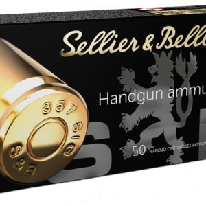 Sellier & Bellot SB357SIGB Handgun 357Sig 124gr Jacketed Hollow Point 50 Per Box/20 Case