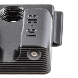 TruGlo TG231MP3C Tritium Pro  Black | Green Tritium Orange Outline Front Sight Green Tritium Rear Sight