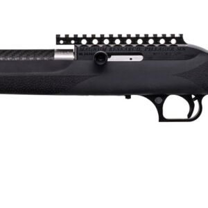 Magnum Research SSH22GT Magnum Lite SwitchBolt Full Size 22 LR 10+1 16.50" Black Anodized Carbon Steel/Threaded Barrel, Black w/Integral Scope Base Receiver, Black Fixed Hogue OverMolded Stock, Right