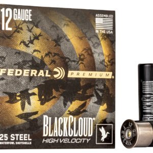 Federal PWBXH1434 Black Cloud FS High Velocity 12Gauge 3" 1 1/8oz 4Shot 25 Per Box/10 Case