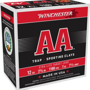 Winchester Ammo AAL127 AA Xtra-Lite 12Gauge 2.75" 1oz 7.5Shot 25 Per Box/10 Case