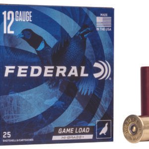 Federal H1266 Game-Shok High Brass 12Gauge 2.75" 1 1/4oz 6Shot 25 Per Box/10 Case