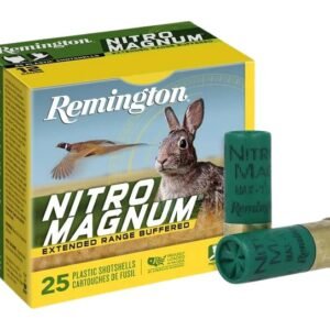 Remington Ammunition 26676 Nitro Magnum  12Gauge 2.75" 1 1/2oz 2Shot 25 Per Box/10 Case