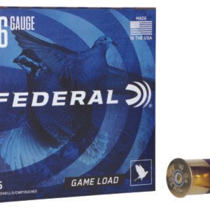 Federal H1608 Game-Shok Upland 16Gauge 2.75" 1oz 8Shot 25 Per Box/10 Case