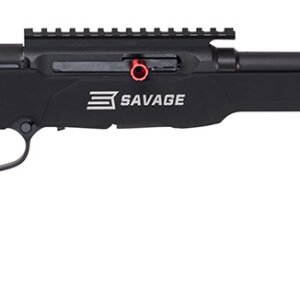 Savage Arms 47248 A22 Precision Full Size 22 LR 10+1 18" Matte Black Heavy Threaded Barrel, Matte Black Picatinny Rail Carbon Steel Receiver, Matte Black MDT ACC Aluminum Chassis, Black Polymer Grip,
