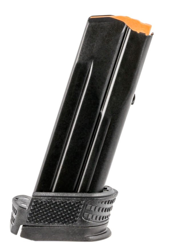 FN 20100379 509 Compact 15rd Detachable w/Mag Sleeve 9mm Luger Black Steel