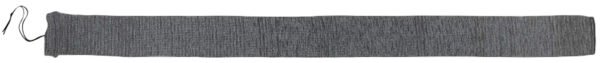 Allen 13105 Oversized Gun Sock  Black/Heather Gray, Silicone Treatment & Drawstring Closure Fits Guns w/Large Scopes up to 52"