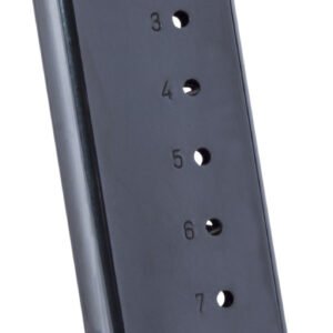 Mec-Gar MGCO4507BPF 1911 Officer 7rd 45 ACP, Blued Carbon Steel