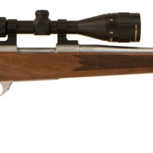 Howa HWH65CTS M1500 Standard Hunter 6.5 Creedmoor 5+1 22" Stainless Steel Threaded Barrel, Stainless Steel Receiver, Fixed Walnut Stock, *Scope Not Included*