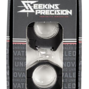 Seekins Precision 0010620012 Scope Rings  Matte Black 30mm High