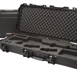 Nanuk 990AR01 990  Black Polymer w/ Foam Padding Lockable Latches & Wheels