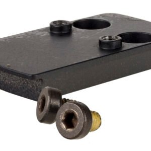 Trijicon AC32092 Adapter Plate Matte Black Steel, Fits Springfield Hellcat OSP/S&W M&P Shield C.O.R.E, RMSc Footprint Mount