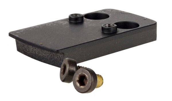 Trijicon AC32092 Adapter Plate  Matte Black Steel, Fits Springfield Hellcat OSP/S&W M&P Shield C.O.R.E, RMSc Footprint Mount