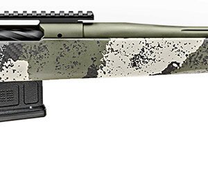 Springfield Armory BAW92265CMG Model 2020 WayPoint 6.5 Creedmoor 5+1 Cap 22" Mil-Spec Green Cerakote Rec/Barrel Evergreen Camo Carbon Fiber Hybrid Profile with M-LOK Stock Right Hand (Full Size)