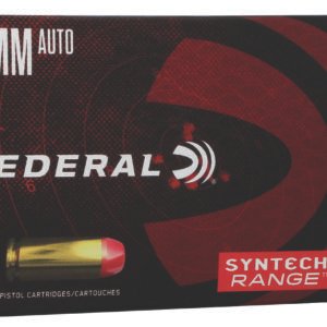 Federal AE10SJ1 Syntech Range 10mmAuto 205gr Total Syntech Jacket Flat Nose 50 Per Box/10 Case