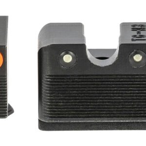 TruGlo TG231G2MC Tritium Pro  Black | Green Tritium Orange Outline Front Sight Green Tritium Rear Sight