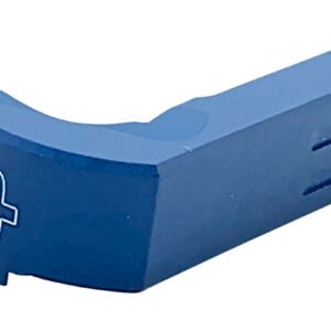 Cross Armory CRGMCBL Mag Catch  Extended Compatible w/Glock Gen1-3/P80 Blue Anodized Aluminum