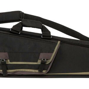 Allen 90650 Rocky Double Rifle Case 50" Black Endura w/Tan Trim, Daisy Chain Loops, Lockable Zippers, Adjustable/Removeable Padded Shoulder Strap Holds 2 Rifles