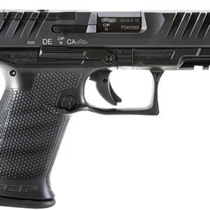 Walther Arms 2851229 PDP Compact Optic Ready 9mm Luger 4" 15+1 Black Black Steel Slide Performance Duty Textured Black Polymer Grip