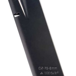Mec-Gar MGCZ7519M CZ 19rd Extended 9mm Luger Fits CZ75B/CZ Shadow 2/CZ 75 SP-01/CZ Shadow/CZ 85B Blued w/Anti-Friction Coating Carbon Steel