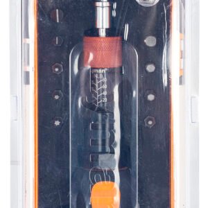 Lyman 7031300 Torque Wrench Black/Orange Steel Rubber Handle