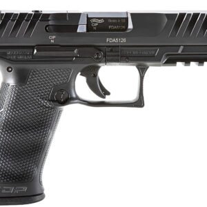 Walther Arms 2858126 PDP Optic Ready 9mm Luger 4.50" 10+1 Black Black Steel Slide Performance Duty Textured Black Polymer Grip