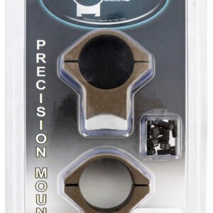 Talley HC930735 Scope Mount/Ring Combo Burnt Bronze Aluminum 1" Tube X-Bolt Low Rings Short/Long Action 0 MOA