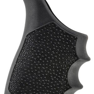 Hogue 18210 HandAll Beavertail Grip Sleeve made of Polymer with Black Finish, Cobblestone Texture & Finger Grooves for Glock 43X, 48