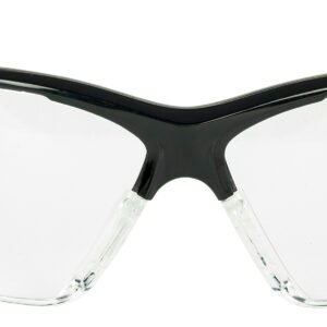 Walker's GWPIKNOF1CLR Ballistic Eyewear IKON Tanker Adult Clear Lens Matte Black Frame