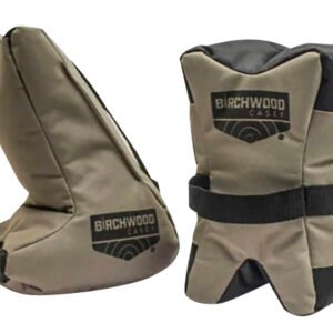Birchwood Casey SRBCMBO Tactical Tac-Match Shooting Rest Prefilled Tan Nylon, 2-Pieces Designed For Tactical Rifles