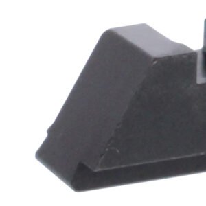 AmeriGlo GL411 Optic Compatible Sight Set for Glock  XL Tall Green Tritium White Outline Front Sight-Green Tritium Black Rear Sight