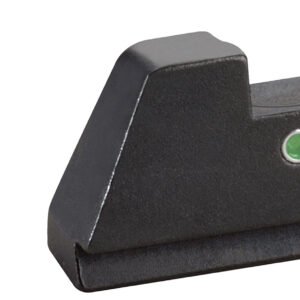 AmeriGlo GL291 Optic Compatible Sight Set for Glock  XL Tall Green Tritium Orange Outline Front Sight-Green Tritium  Rear Sight