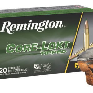 Remington Ammunition 29035 Core-Lokt Tipped 30-06Springfield 165gr Core-Lokt Tipped 20 Per Box/10 Case