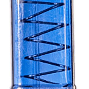 ETS Group GLK18G2BLU Pistol Mags 31rd Extended w/Gen2 Floor Plate 9mm Luger Compatible w/ Glock 17/18/19/19X/26/34/45 Clear Blue Polymer