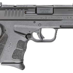 Springfield Armory XDSG93345BOSP XD-S Mod2 OSP 45 ACP 5+1 6+1 3.30" Black Melonite Steel Barrel & Optic Ready/Serrated Slide, Black Polymer Frame w/Picatinny Rail, Black Textured Polymer Grip