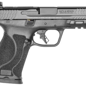 Smith & Wesson 13389 M&P M2.0  Full Size 10mm Auto 15+1, 4" Black Armornite Stainless Steel Barrel, Optic Cut/Serrated Stainless Steel Slide, Matte Black Polymer Frame w/Picatinny Rail
