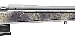 Bergara Rifles B14SM359CF B-14 HMR Carbon Wilderness 6.5 PRC 3+1 24" Carbon Fiber Wrapped Barrel, Woodland Camo Molded with Mini-Chassis Stock, Right Hand